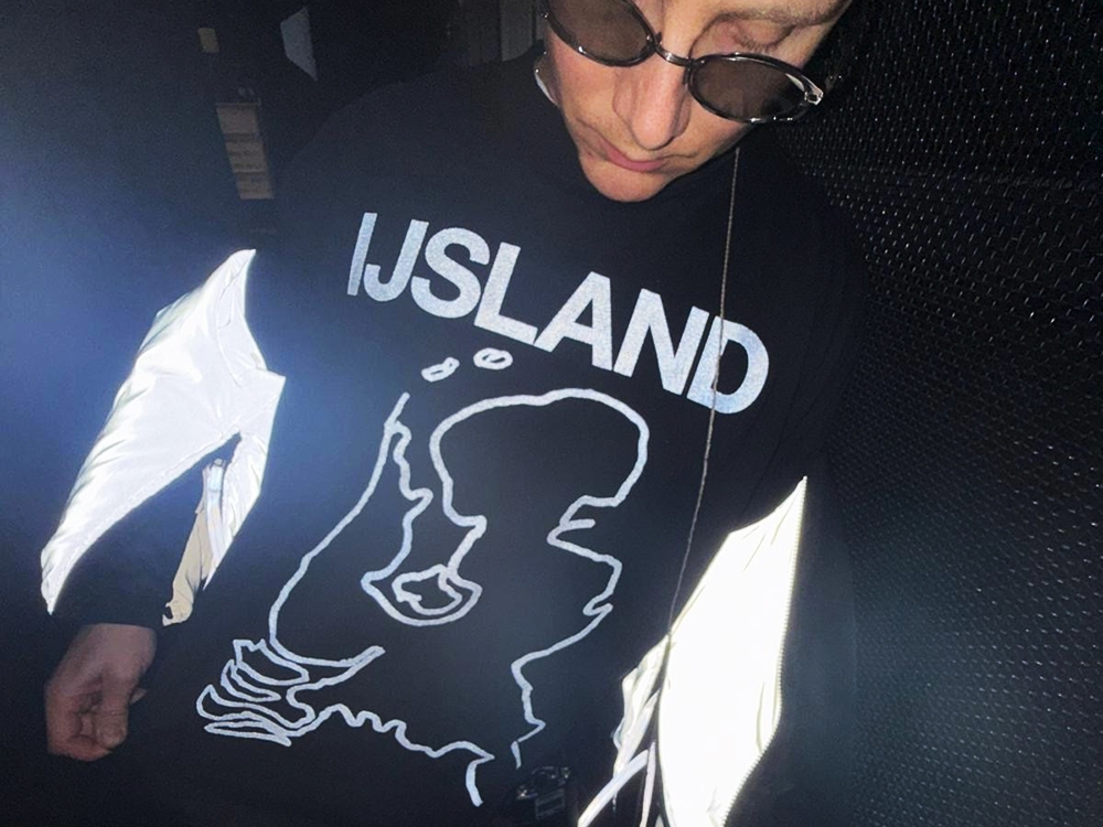 IJSLAND T-shirt Black