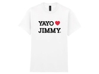 Yayo ♥ Jimmy T-Shirt Wit